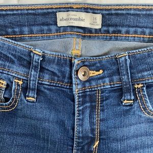 abercrombie girls jeans, size 16, skinny